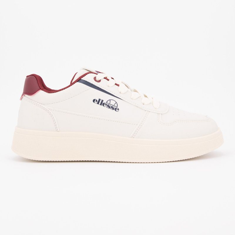 

Кроссовки на шнуровке толстая подошва принт логотипа темно-синий Мужские ELLESSE 45 белый