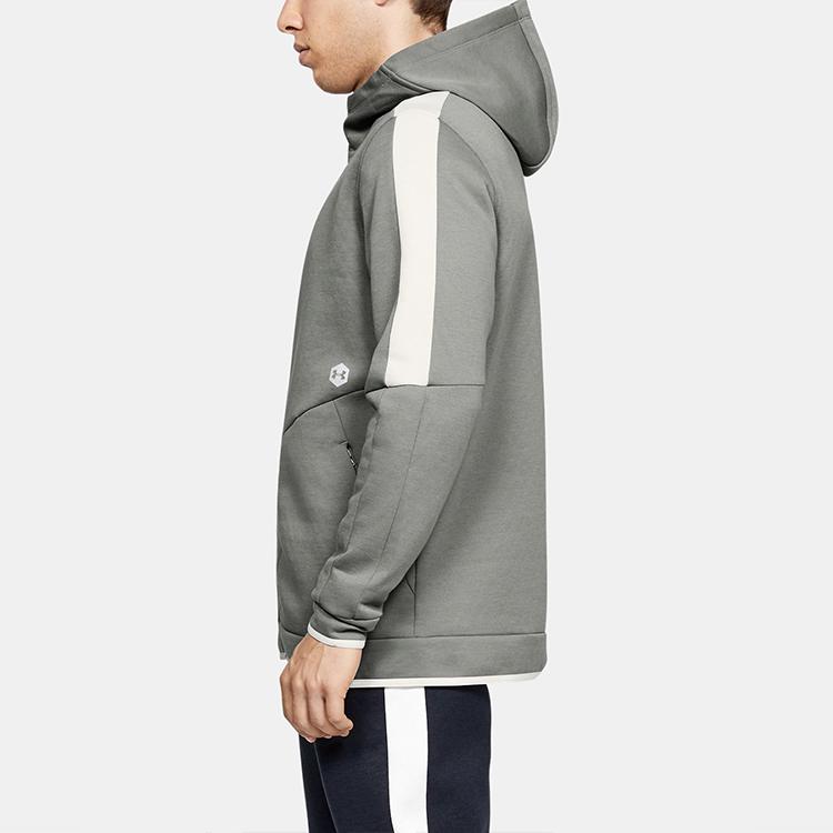 Under Armour Recover Sports Training Zip-Up Hoodie Men jackets Gravity-Green 1348407-388