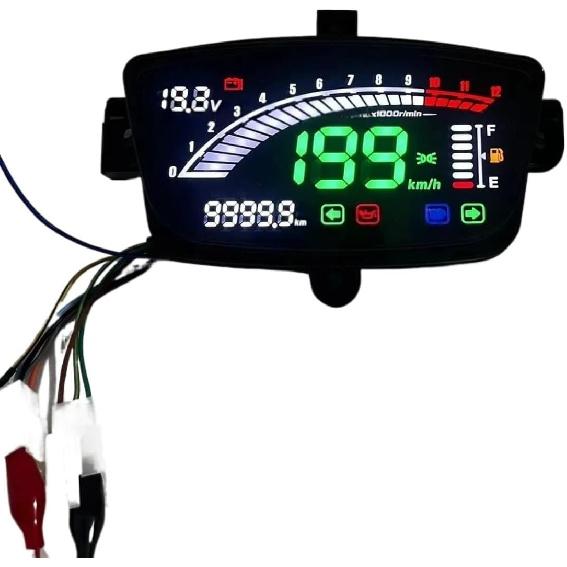 Dashboard Gauge Motorcycle Speed Meter Digital Meter Odometer Gauge Gauge for Zuma YW50 BWS 50 2002-2011