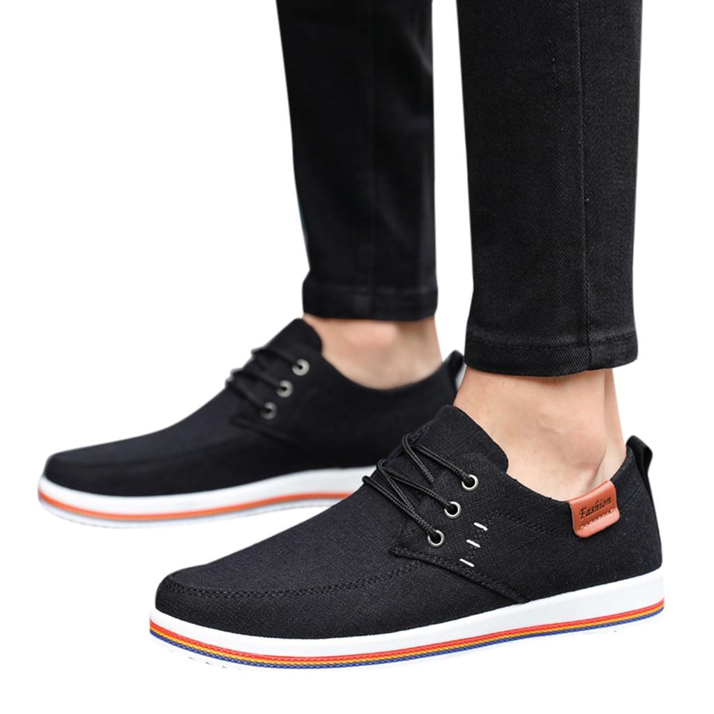 Fashion Men Shoes Outdoor Canvas Casual Shoes Comfortable Summer Men