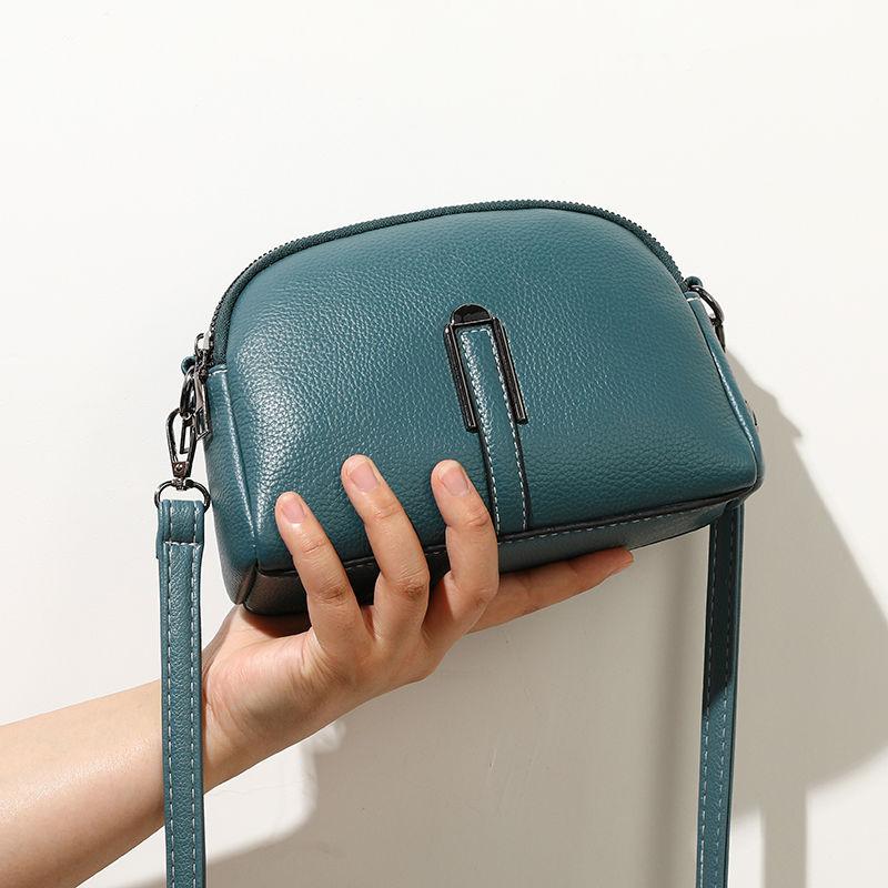 Valódi bőr táska Luxus női kézitáska táska női kézitáska női kuplungos telefontáskák válltáska Crossbody Messenger csomag