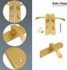 Handle Malo L W H.toilet 72 Gold
