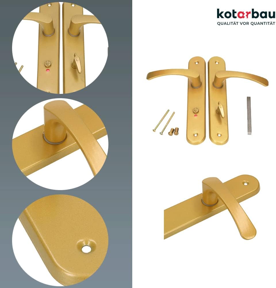 Handle Malo L W H.toilet 72 Gold