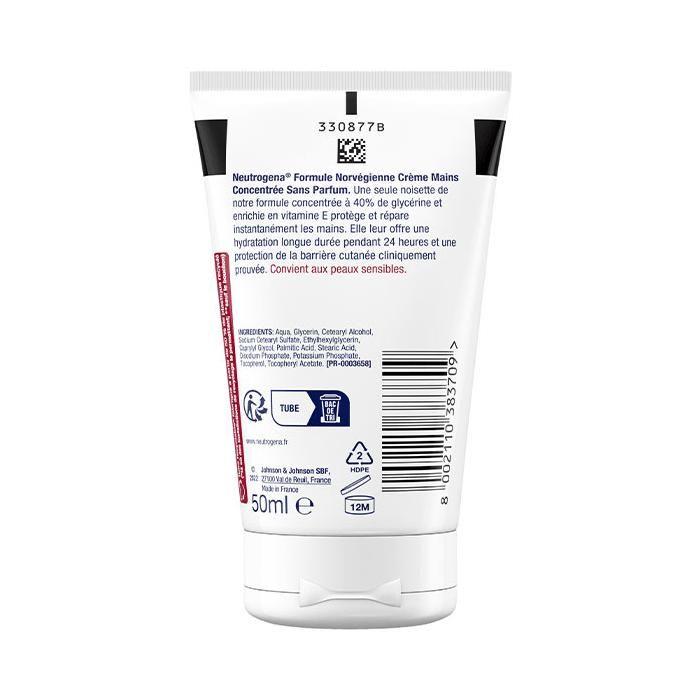 Neutrogena® Norwegian Formula® Concentrated Hand Cream Unscented 50ml