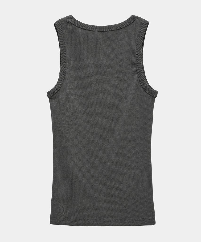ETRE AU SOMMET Unbal Panel Open Zipper Point Sleeve (Dark Gray)