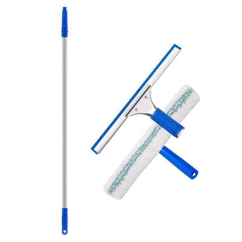 JINGRUIXIANG Telescopic Window Squeegee & Glass Cleaning Kit