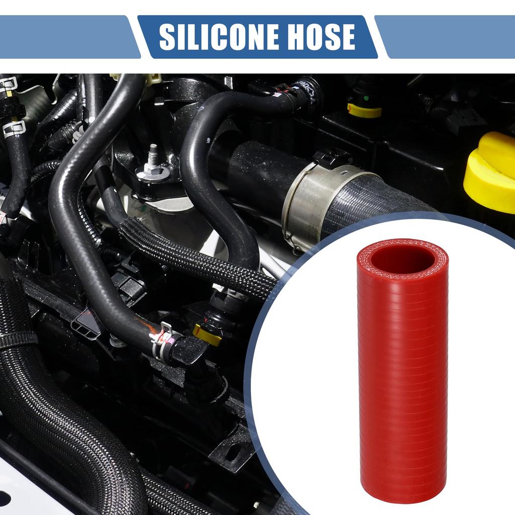 X AUTOHAUX Silicone Hose Silicone Hose Radiator Hose 1 Piece Inner Diameter 25mm/0.98" Length