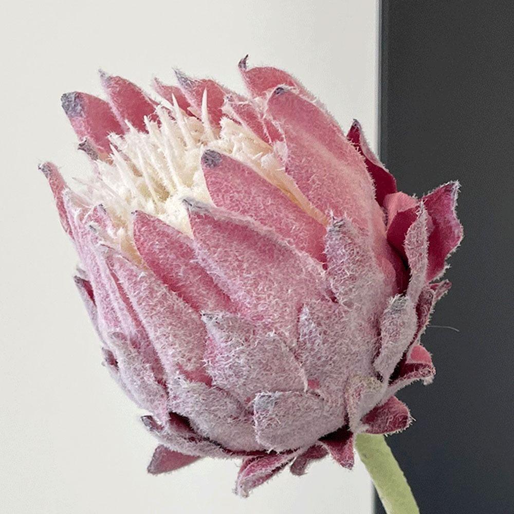 Multicolor Artificial Artichoke Flower Large Size Nordic Thistle Flower Home Decoration