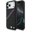 BMW M Dreifarbiges Metall-Logo MagSafe Hülle für iPhone 17 Pro Max Schwarz