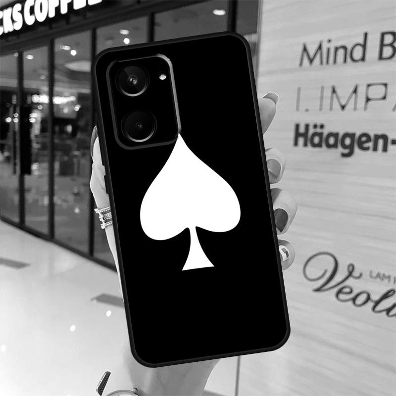 Ace of Spades Case For Realme 15 14 13 12 11 Pro Plus GT6 GT7 Pro C55 C51 C35 C53 C61 C65 C67 C63 C71 C75