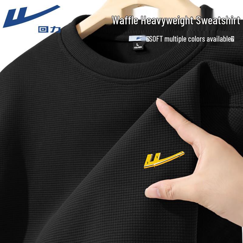 Warrior Unisex Waffle Knit Crewneck Sweatshirt 2XL