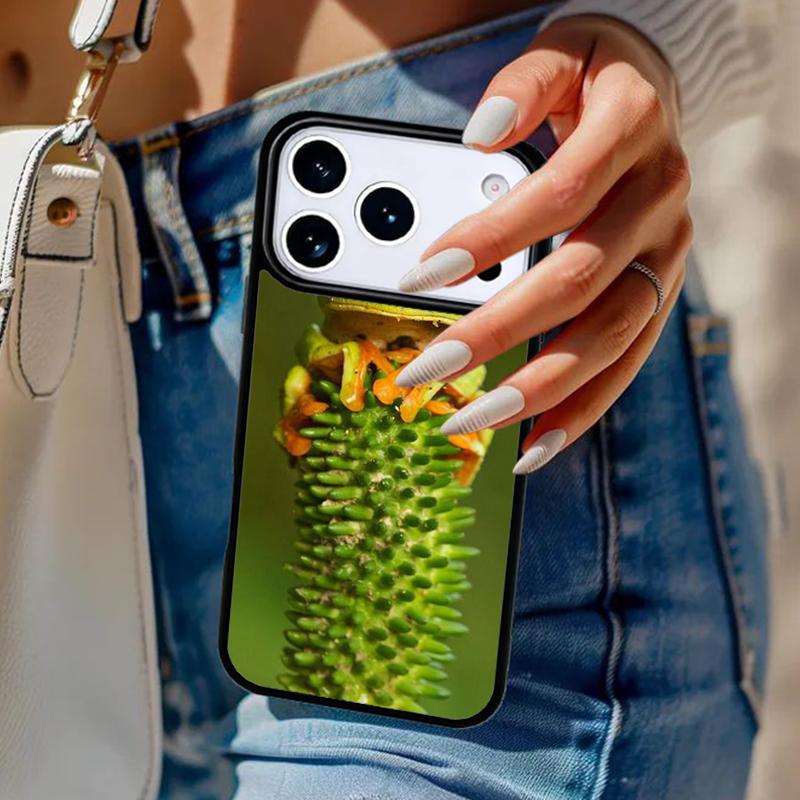 Frog Cute Animals Phone Case For iPhone 17 Air 14 15 13 12 Max Cover For Apple 14 15 16 16e 11 Pro Max Plus Coque