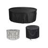 Round Terrace Furniture Cover, Waterproof Outdoor Table And Chair Cover, Outdoor Furniture Cover