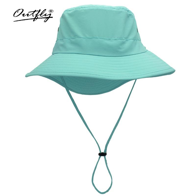 Quick-drying breathable bucket hat with extended brim Quick-drying hiking hat Sunscreen sun hat Source