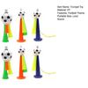 6 Bucăți Trompetă Fotbal Jucărie Sunet Puternic Corn Fotbal Corn Stadion Plastic Generator de Zgomot Jucărie de Încurajare Evenimente Sportive Școlare Suveniruri Petrecere