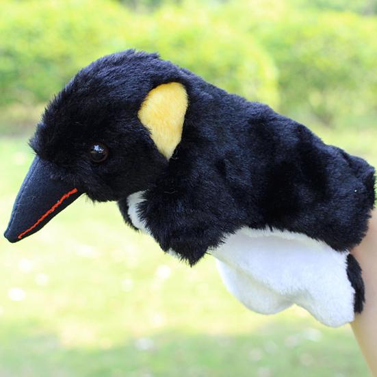 25cm Fox Puppet Cute Animal Doll Plush Toys Hand Flexibility Training