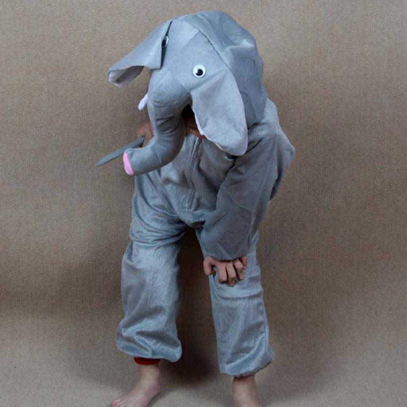 Boy Girls Kids Animal Children Elephant