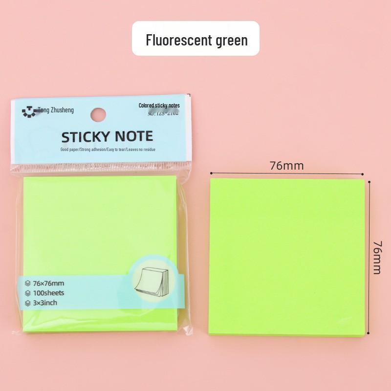 Morandi Color Tearable Sticky Notes, Student Stationery Index Tabs & Memo Pads