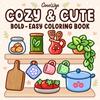 Creative Diy Coloring Book Cartoon Funny Children Graffiti Notebook Cute Coloring Book Drawing Book Adult Relaxation Supplies