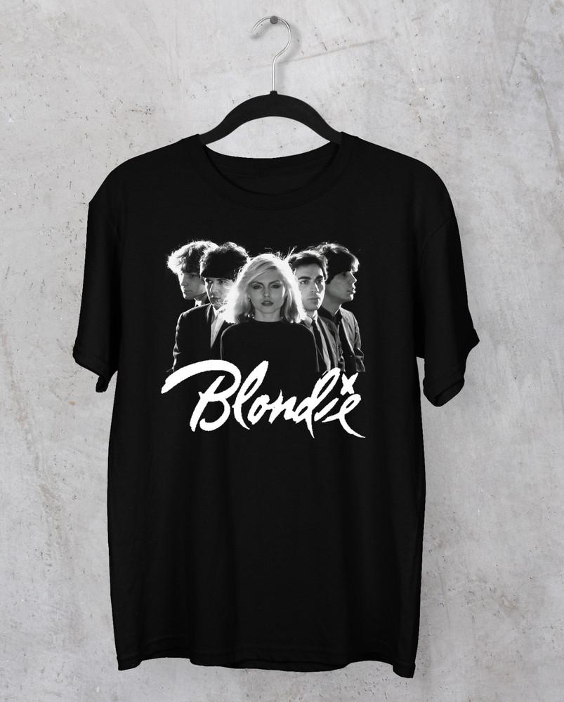 

HOT NEW Blondie band black Tshirt Unisex Tee All sizes S to 5Xl 3F265 Unisex T-Shirt S