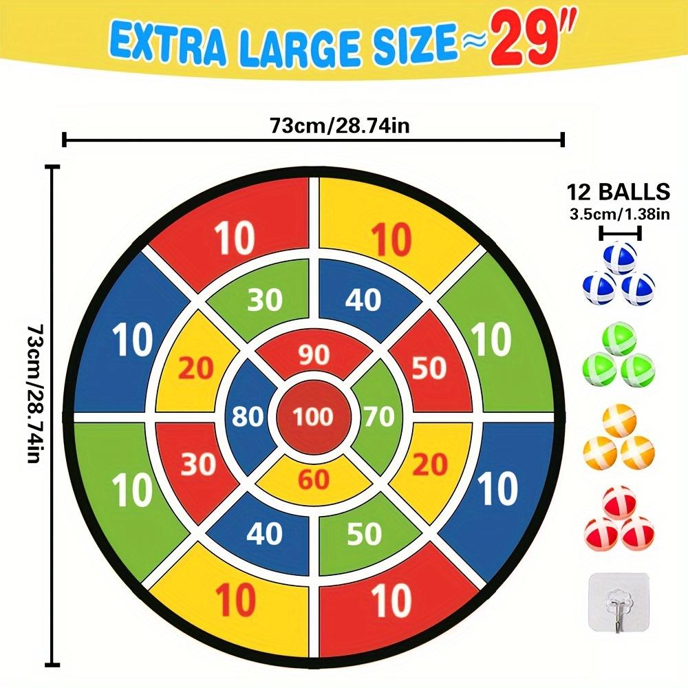 

Дети бросают липкий мяч, доски для дартса, целевой мяч, набор детских игрушек, для занятий спортом в помещении, на присоске, игра с мячом, семейная спортивная вечеринка 1set