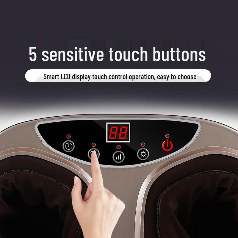 JSD Full-Wrap Heated Foot Massager CN plug (adapter included)