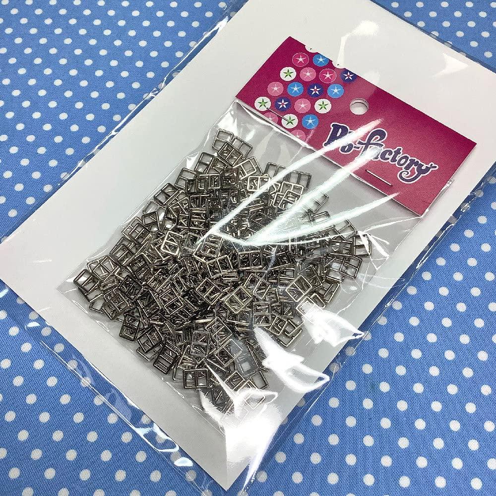 PB Factory Original Mini Mini Square [Pb'-factory] Buckle/Silver (300 Pieces)