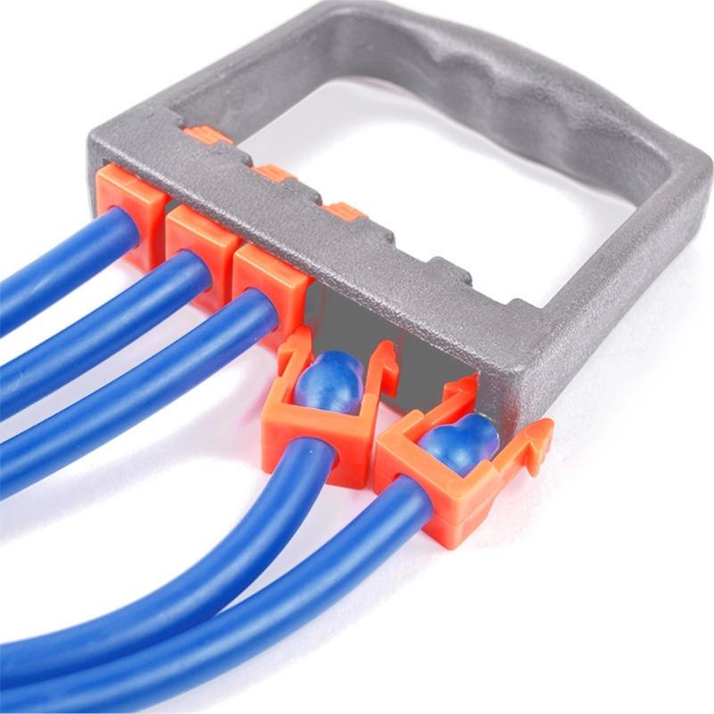 Chest Arm Expander Chest Expander Fitness Adjustable 5 Tube Chest Expander Muscle Pull Exerciser Chest Expander Puller