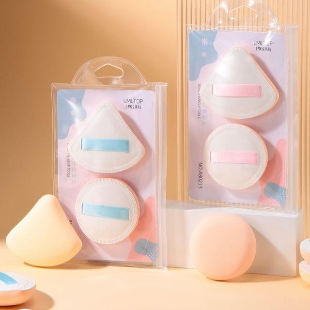 Charyeina - Набор из 2 шт.: Пуховка (Различные дизайны) Set of 2 - Mixed Color