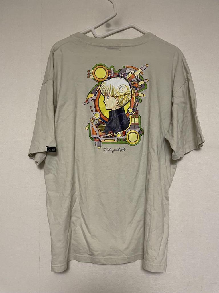 [USED] Anime Illustration Video Girl Ai T-shirt Beige