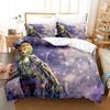 Twin Star Exorcists Bedding Set 3D Kawaii Girl Anime Cartoon Duvet Cover 3PCS for Adult Kid Bedroom Home Textiles