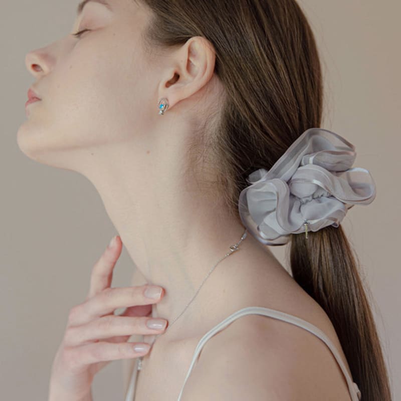 Jean Paul Clarisse Double Frill Scrunchie JP-22-088S