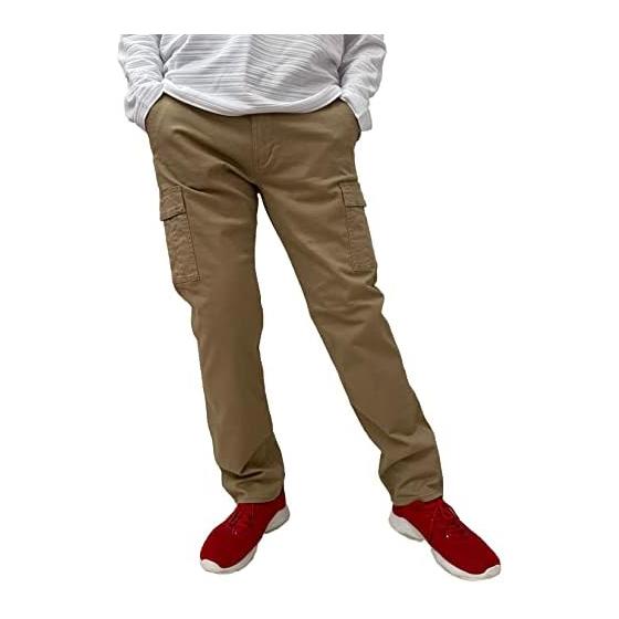 [Outdoor Products] Cargo Pants Men s Chino Pants Slim Stretch
