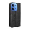 Pentru Xiaomi Redmi 15C 4G (Global) (171 mm)/Poco C85 4G (171 mm) Husa din piele suport portofel Husa telefon cu textura retro