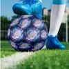 Manchester City Theme Soccer Ball Size 5 Soccer Ball Soft Touch Professional Training Football for Outdoor Sports