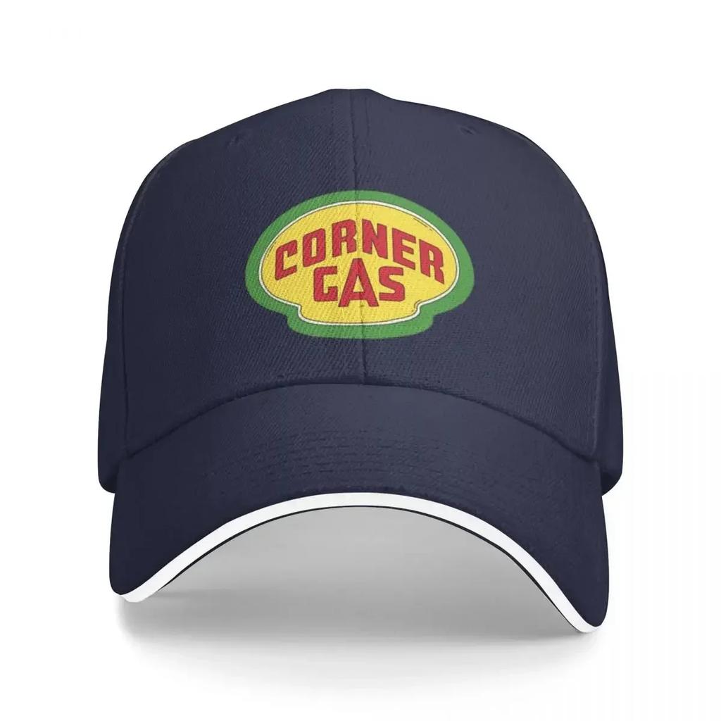 Corner Gas Logo Baseball Cap Sunscreen Luxury Cap New In Hat Women's Beach Men's