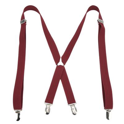 Mens Suspenders Approx 1x41.3in Nonslip Safe Durable Sturdy Metal Wide Applicability Dress
