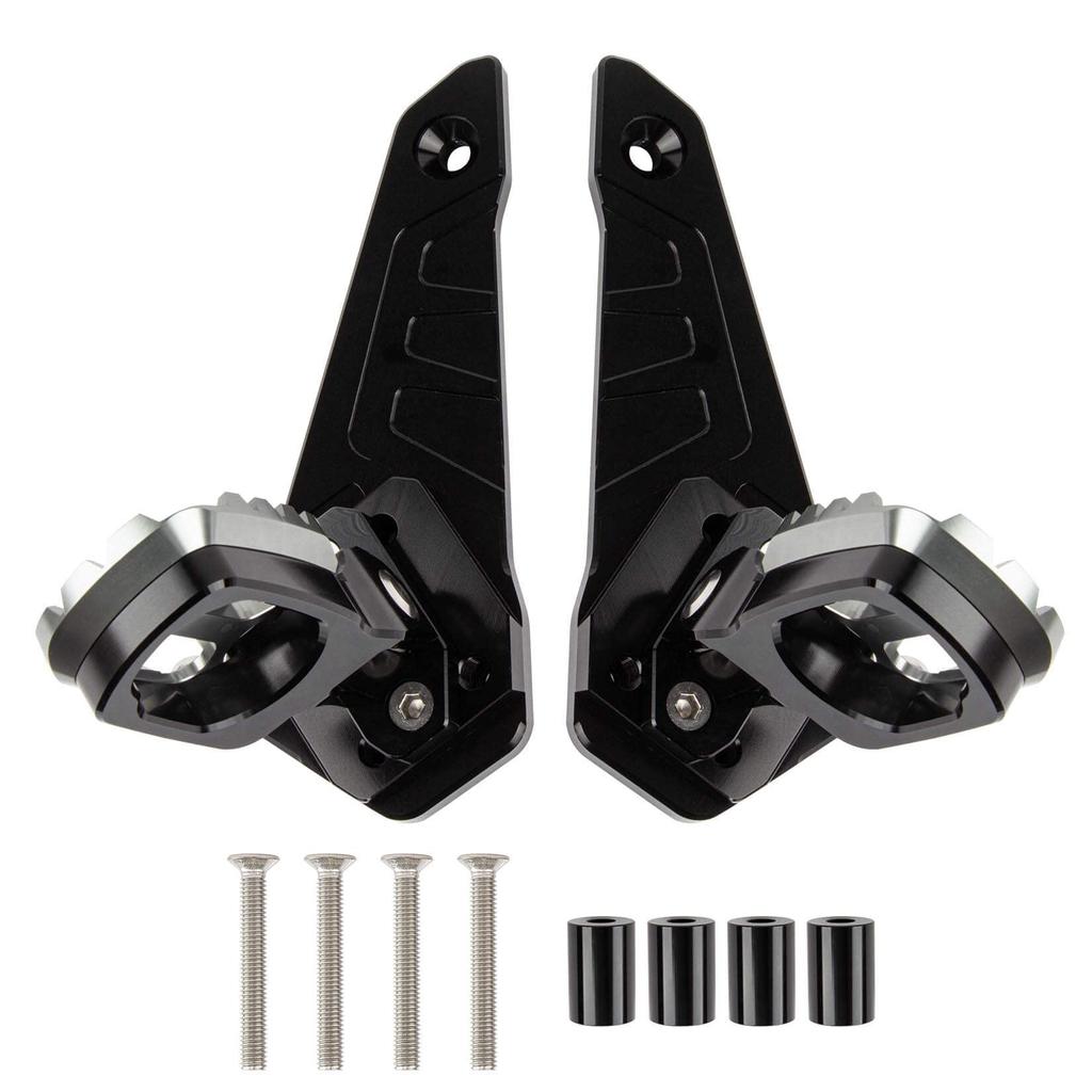 Motorcycle Step Footpeg Universal Footpeg Footrest Front Step Bar Compatible