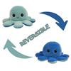 Reversible Flip Octopus Plush Stuffed Toy Halloween Chrismas Gift Soft Simulation Plush Toy Color Reversible Animal Doll
