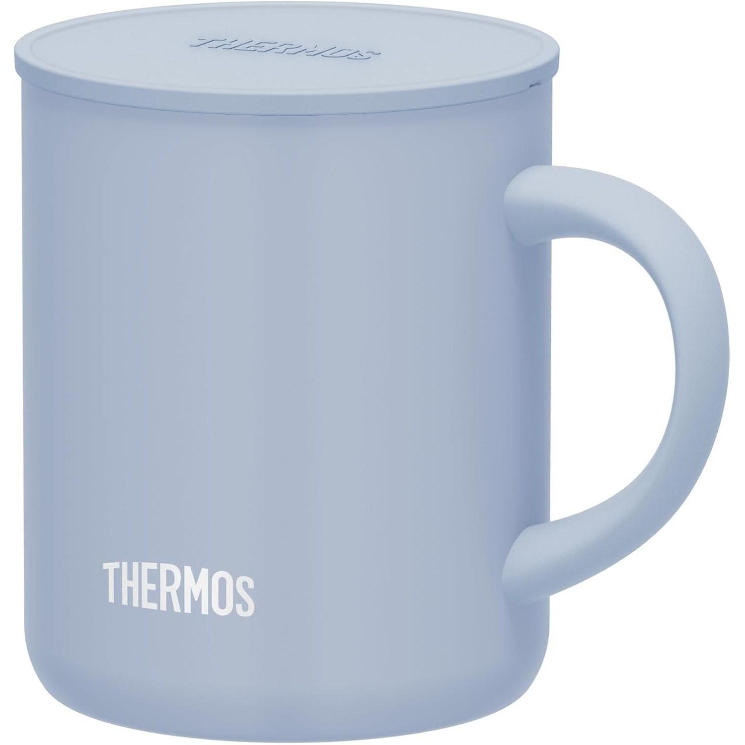 THERMOS Stainless Steel Vacuum Insulated Mug Cup 350ml Ash Blue JDG-352C ASB