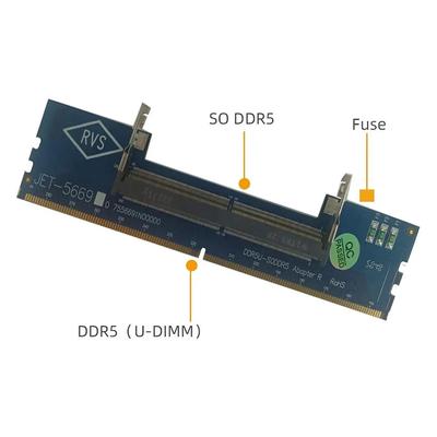 Laptop Ddr5 Ram To Desktop Ddr5 U-Dimm Adapter Protection Memory Card Converter Ddr5 Memory Ram Adapter Card