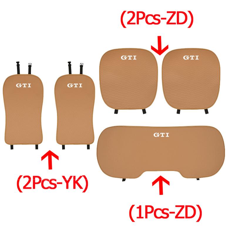 Voor VOLKSWAGEN VW Volkswagen Autostoelhoes IJszijde Kussen Beschermkussentjes Voor VW GTI Polo Golf Passat Tiguan Arteon Touareg CC