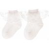 [Baby Koi] Baby Socks Socks Girls Newborn Cotton 2 Pair Set Non-slip Lace Cute Shichi-Go-San Birth Preparation Gift