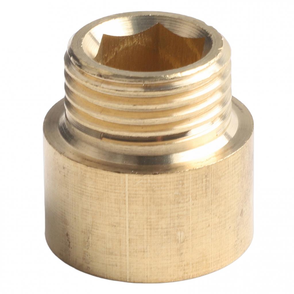 Tap Extension G1/2 Thread Brass Connector for Drinking Water Heating Install