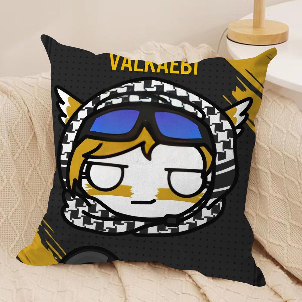 Game DDOKKAEBIS Cushion Cover Short plush Doublesided Print Square Throw Pillow Covers Sofa Home Cushion Decor