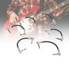 6 Pcs Guitar Effect Pedal Cable 15cm 6 Inch 1Celsius4 Inch Right Angle Guitar Patch Cable for Microphone Amplifier Keyboard