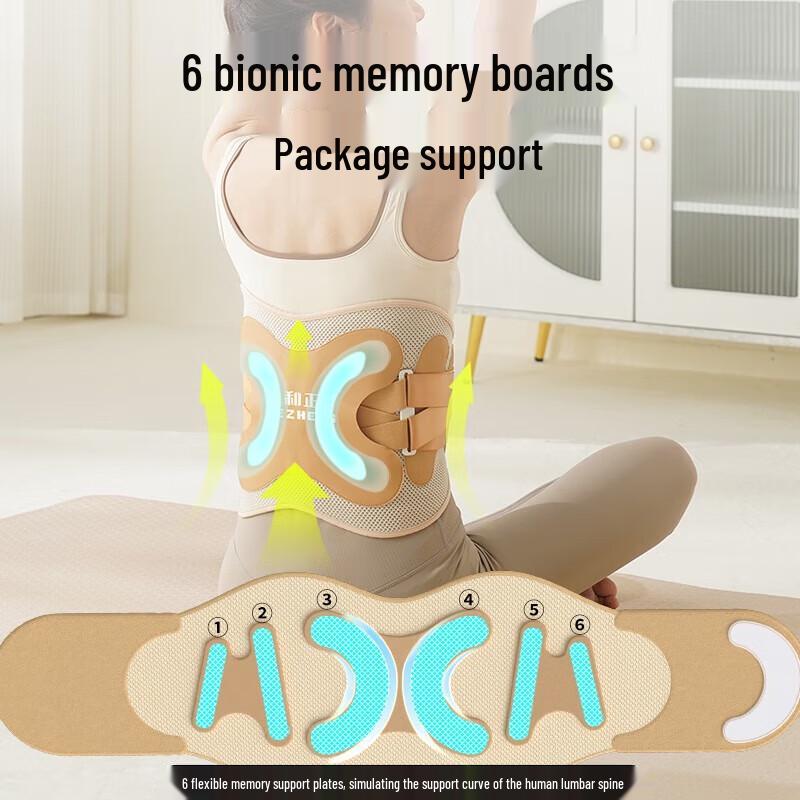 Hezheng Breathable Waist Support with Pulse Massage