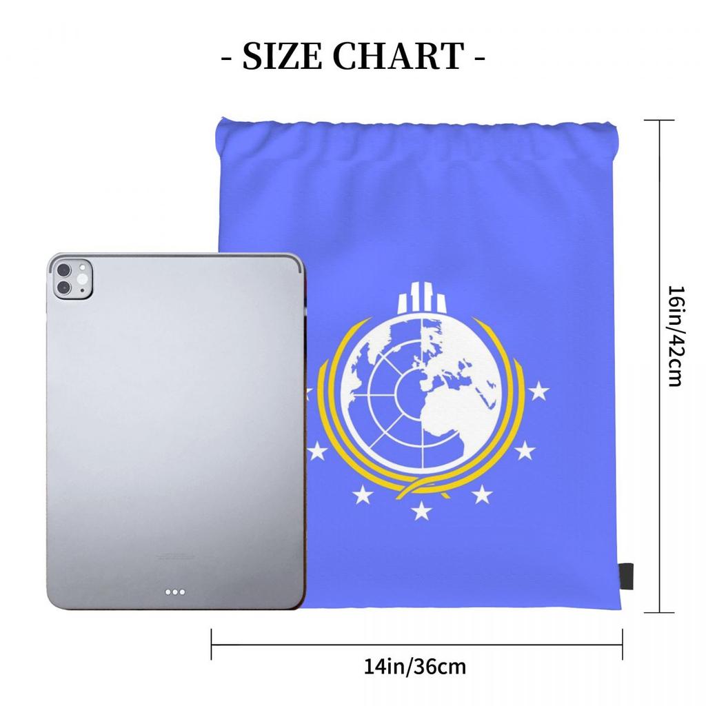 Into Hell Liberty Diving Earth For Super Backpacks Casual Drawstring Bags Sports Bag Book Bags for Man Woman School