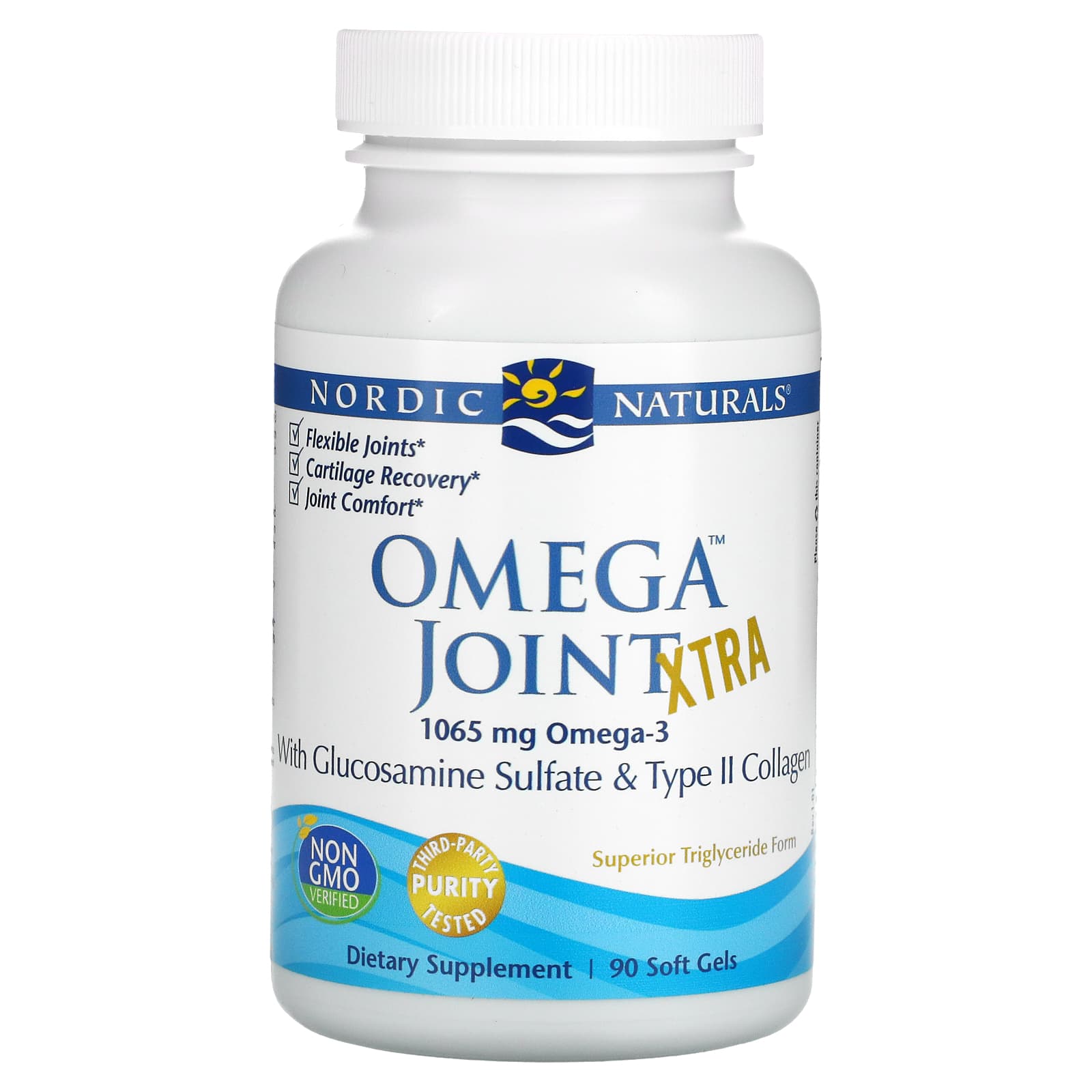

Nordic Naturals, Omega Joint Extra, 1000 мг, 90 м яких капсул