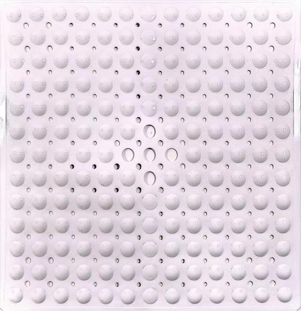 

Водонепроницаемый нескользящий коврик для ванной комнаты 53x53 см - идеально подходит для пола в душе, ванной и туалете 53*53 CM